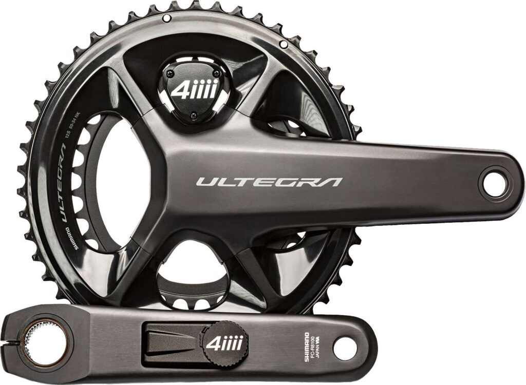 4iiii Precision 3+ Pro Shimano Ultegra R8100 Powermeter Kurbelgarnitur 50-34T