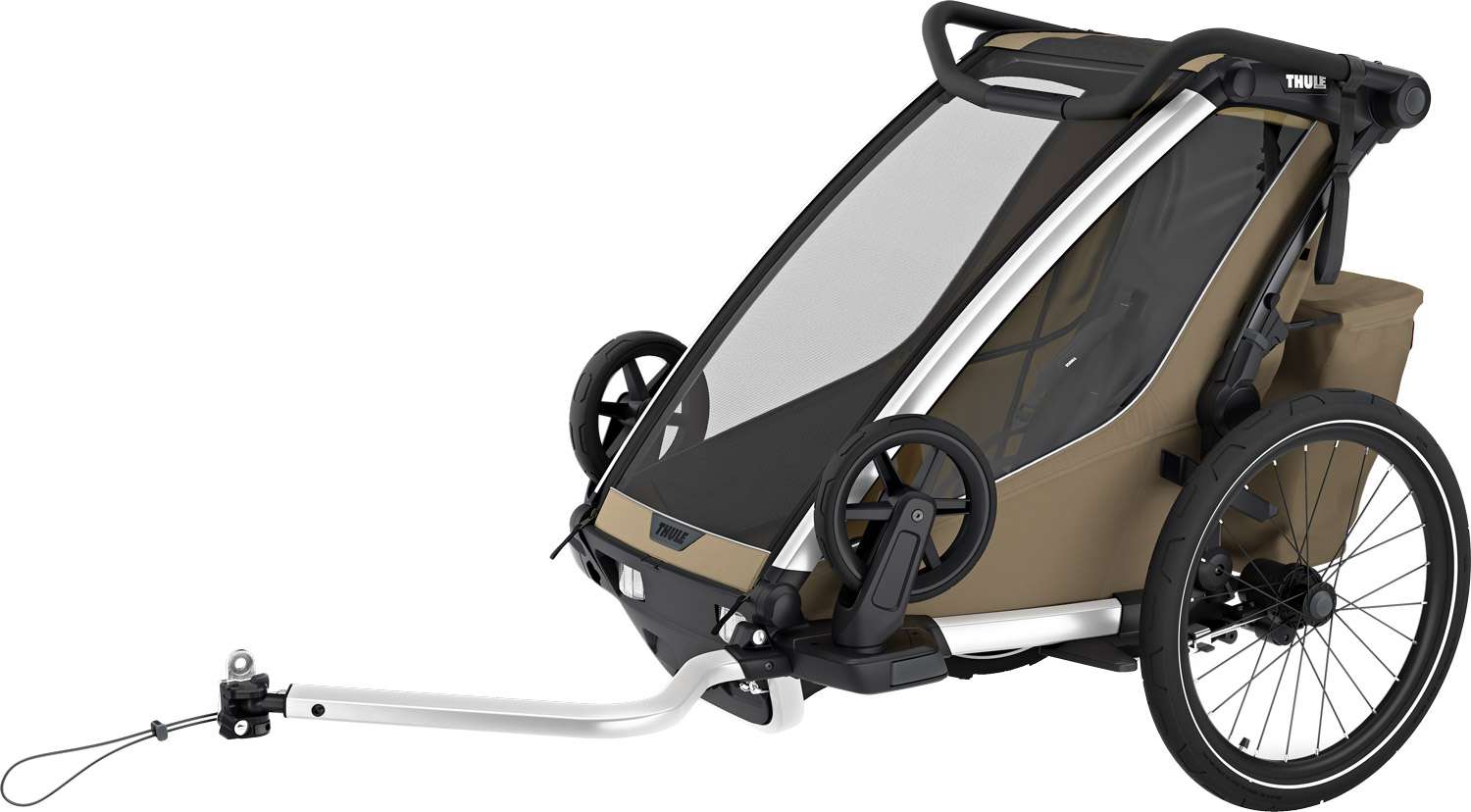 Thule Chariot Cross 2 Single faded khaki.01 Thule Chariot Cross 2 Single faded khaki.01